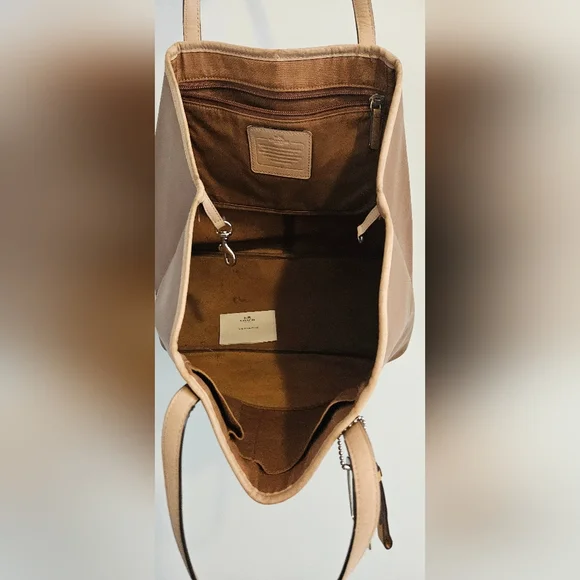 Coach Brown Leather Market Metro Tote - Picture 9 of 12